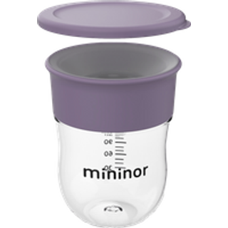 Mininor Training Cup, 220 Ml, Lilac Flower