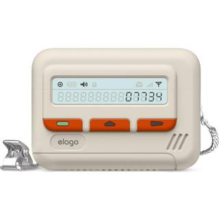 Elago Pager Case kompatibel med AirPods Pro 2nd Generation Case Cover kompatibel med AirPods Pro 2 Case Lanyard inkluderede chokbestandig fuld be