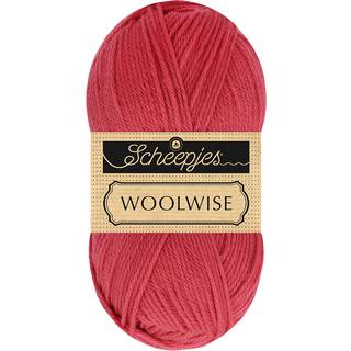 Scheepjes Woolwise 727 Askrosa Indhold: 100% genanvendt Superwash merinould Vægt/længde: 100 g = ca. 200 meter Anbefalede pinde: 4 mm Strikkefasthed: 10 x 10 cm = 22 m x 30 p Vask: Maskinvask / Tåler ikke tørretumbling / Brug aldrig skyllemiddel.