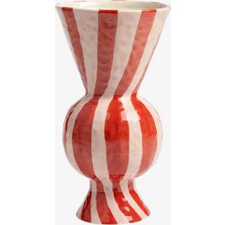 &k Amsterdam Michele De Lucchi - 'Rhombic' vase, red in Multicolor Stoneware