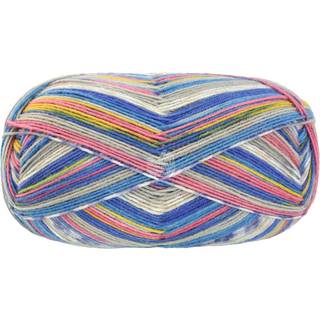 Farveskiftende strømpegarn Lana Grossa Meilenweit 100 g ARTE - Uld og Polyamid 6805