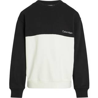 Relaxed Colourblock Sweatshirt - Black - 6