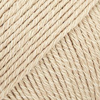 DROPS COTTON Merino 38 Hvede Indhold: 50% Uld, 50% Bomuld Garngruppe: B (20 - 22 masker) / 8 ply / DK / worsted Vægt/længde: 50 g = ca. 110 meter Anbefalede pinde: 4 mm Strikkefasthed: 10 x 10 cm = 21 m x 28 p Maskinvask, Finvask 40ºC / Brug aldrig skyllemiddel / Tørres fladt.