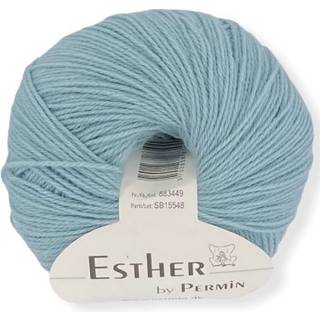 Esther - By Permin - Fv. 49 Lyseblå