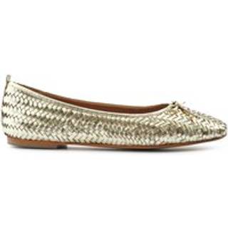 Jones Bootmaker Jones Bootmaker Gold Gold Stephanie Leather Pumps