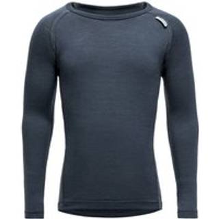 Devold Kid's Breeze Merino Shirt Merino undertøj Børn størrelse 2 Years farve blå