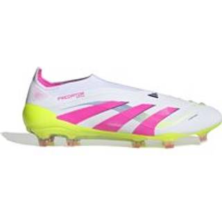 Predator Elite Firm Ground støvler - Cloud White / Lucid Pink / Lucid Lemon - 42 2/3