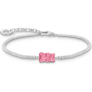 Thomas Sabo Armband - Haribo Goldbär - A2187-052-9-L19V - rosa