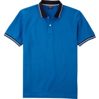 OLYMP Herren Polo-Shirt blau
