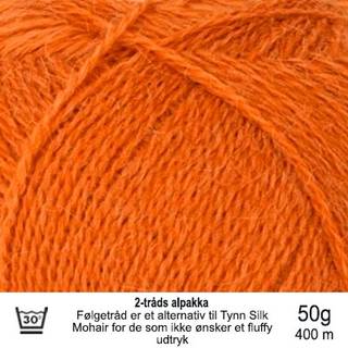 Alpakka Følgetråd fra Sandnes Garn - Cognac