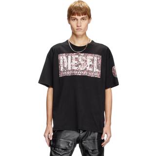Diesel T Boxt R22 Regular Fit T Shirt Black