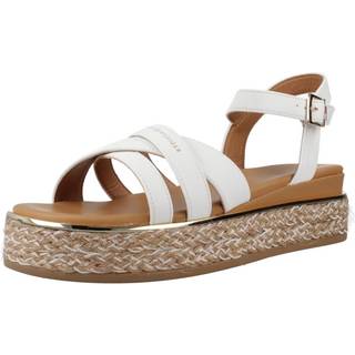 Crossover Strap Platform Sandals