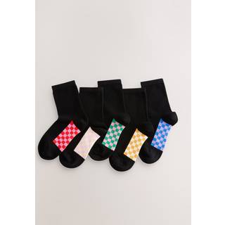 Next 5 Pakke Cotton Rich Fodseng Ankel School Sokker