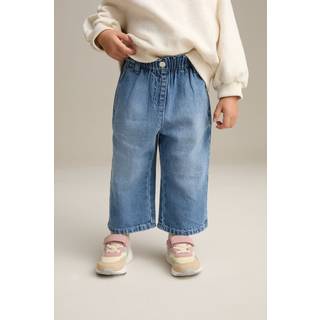 Next Blue Denim Wide Leg Jeans (3mths-7yrs)
