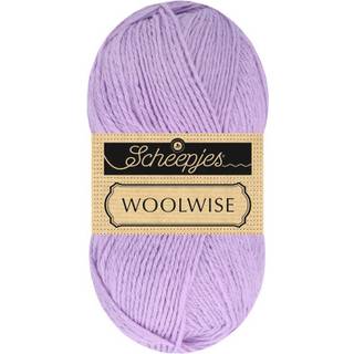 Scheepjes Woolwise 736 Lilla brise Indhold: 100% genanvendt Superwash merinould Vægt/længde: 100 g = ca. 200 meter Anbefalede pinde: 4 mm Strikkefasthed: 10 x 10 cm = 22 m x 30 p Vask: Maskinvask / Tåler ikke tørretumbling / Brug aldrig skyllemiddel.