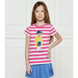 Polo Ralph Lauren Piger Stribet Polo Bjørn Jersey T-shirt6 år (116cm)