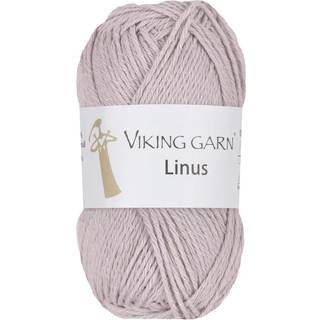 Viking Linus 163 Pudderrosa Indhold: 50 % hør, 50 % bomuld Vægt/længde: 50 g = ca. 95 meter Anbefalede pinde: 3.5 mm Strikkefasthed: 10 x 10 cm = 22 m Vask: Vask ved 30 ℃.