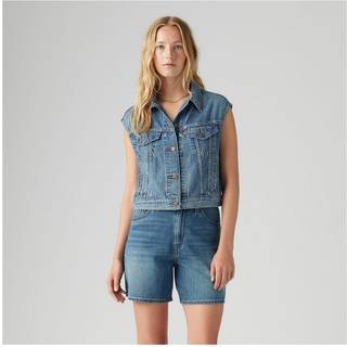 Levi's Levi's Blue Shrunken 90s Denim Gilet Vest