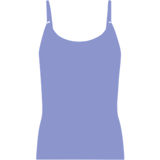 Meisjes 1-pack Singlet Effen
