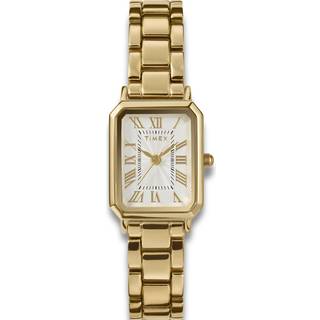 TIMEX Womens Dress i guldfarvet med lænke