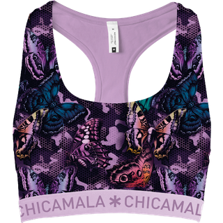 Meisjes 1-pack Racerback Print