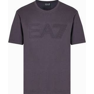 EA7 Emporio Armani Embossed Logo T Shirt Grey