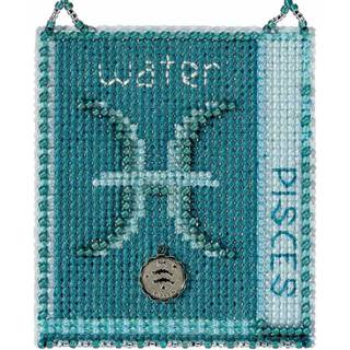 Mill Hill Pisces Beaded Cross Stitch Kit 2018 Zodiac Charmered Ornamenter MH161826