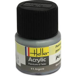 Acrylic Colour 011 Silver Metallic
