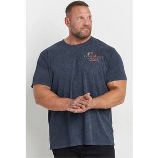 BadRhino Big & Tall BadRhino Big & Tall Legendary Warriors Tryk 100% bomuld T-shirt