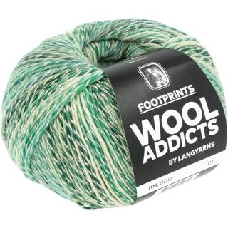 WoolAddicts Footprint by Lang Yarns - Grøn