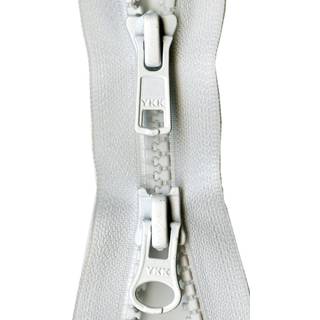 YKK Vislon 2-vejs adskiller lynl?s 36 ???"" Hvid""