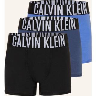 3 Pack Boys Trunks - Intense Power - Blue - 10-12