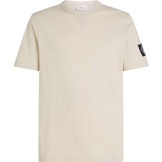 Calvin Klein Jeans Badge T Shirt Beige