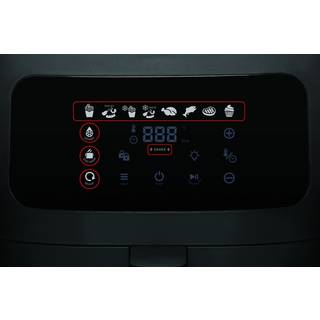 Fritel SnackTastic ST 7520 Single 6 L Stand-alone 1500 W Hot air fryer Black