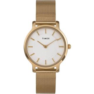 Timex Transcend Silver Dial Stainless Steel Strap Women's Watch TW2Y10300