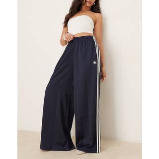 Adicolor Satin Wide Leg træningsbukser - Night Indigo - 30