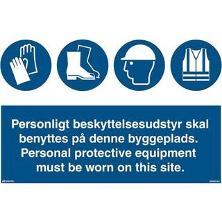 Personligt beskyttelsesudstyr - Personal protective Plast (A4) 210 x 297 mm