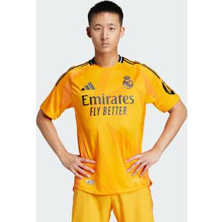 Real Madrid 24/25 Authentic udebanetrøje - Crew Orange / Crew Orange - L
