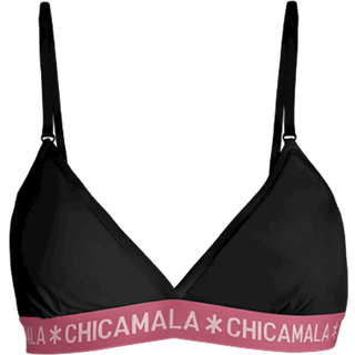 Meisjes 1-pack Triangle Top Effen