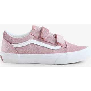 Vans Vans Girls Youth Pink Glitter Old Skool Trainers