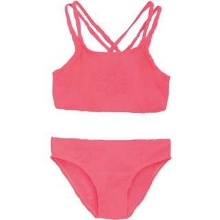Color Kids Kid's Bikini with Structure Bikini Børn størrelse 116 farve pink