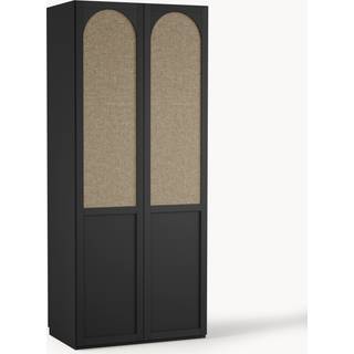 Modul Hængslet Dør Garderobe Jeanne, 100 cm Bred, Forskellige Muligheder