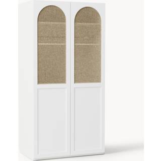 Modulært garderobeskab med hængseldør Jeanne, 100 cm bred, forskellige muligheder.