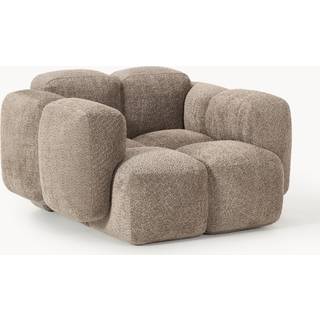 Loungestol Tayla i Teddy-Bouclé