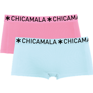 Meisjes 2-pack Boxershorts Effen