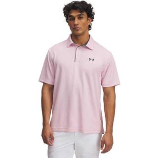 Under Armour Tech™ Men's Polo Prime Pink / Pitch Gray M