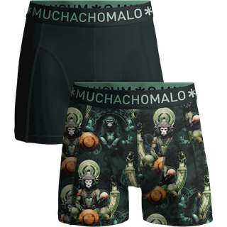 Jongens 2-pack Boxershorts Print/Effen
