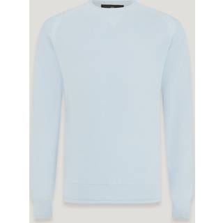 Belstaff Guide Crew Neck Jumper Sky Blue
