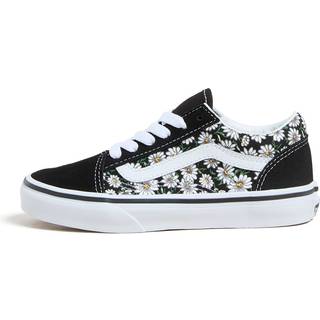 Vans - Kids Old Skool Daisies Shoes (4-8 Years), Black, Size: 27.5 - Black - 27.5