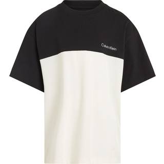 Oversized Colourblock T-shirt - Black - 6 years (116 cm)